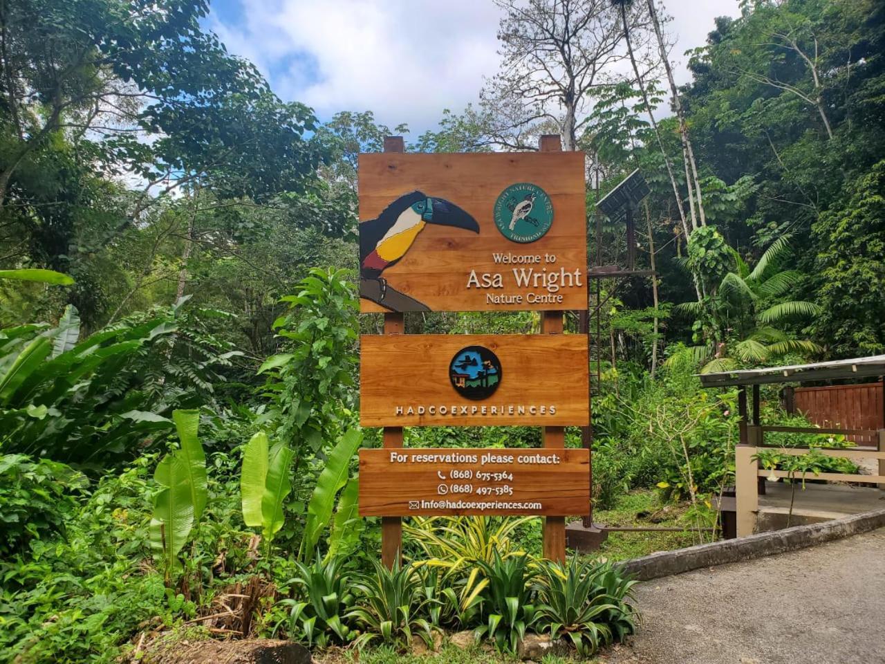 Hadco Experiences At Asa Wright Nature Centre Blanchisseuse Exterior foto